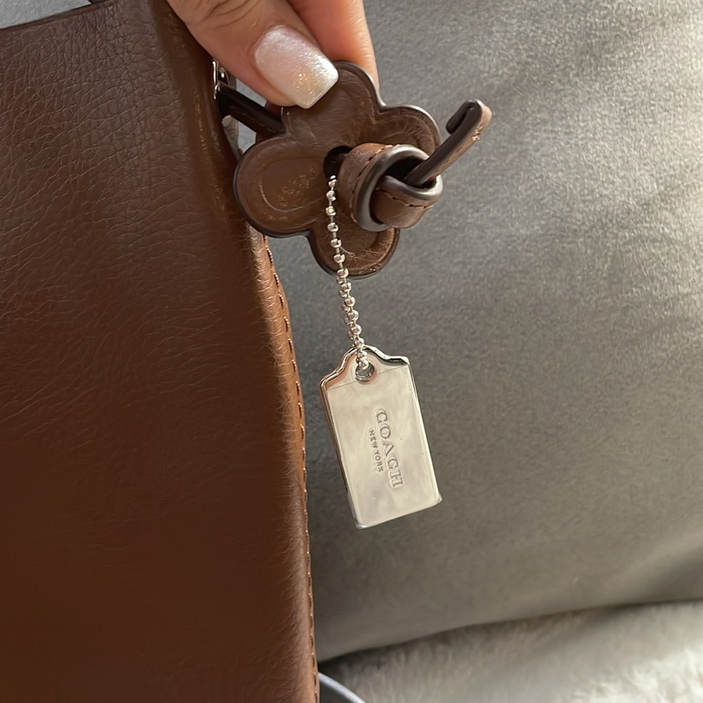 Brown Coach crossbody bag NWT - Picture 4 of 11